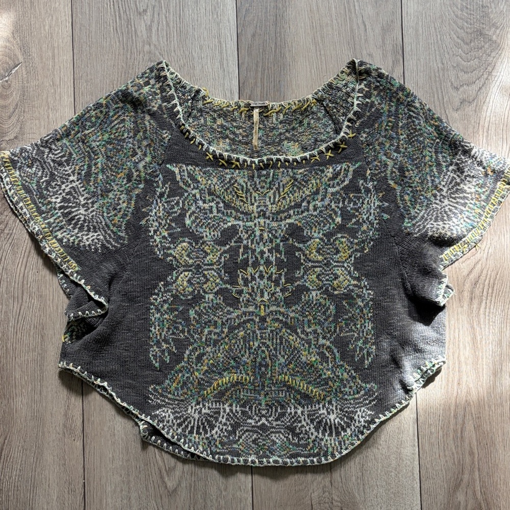 Vintage Free People Knit Top